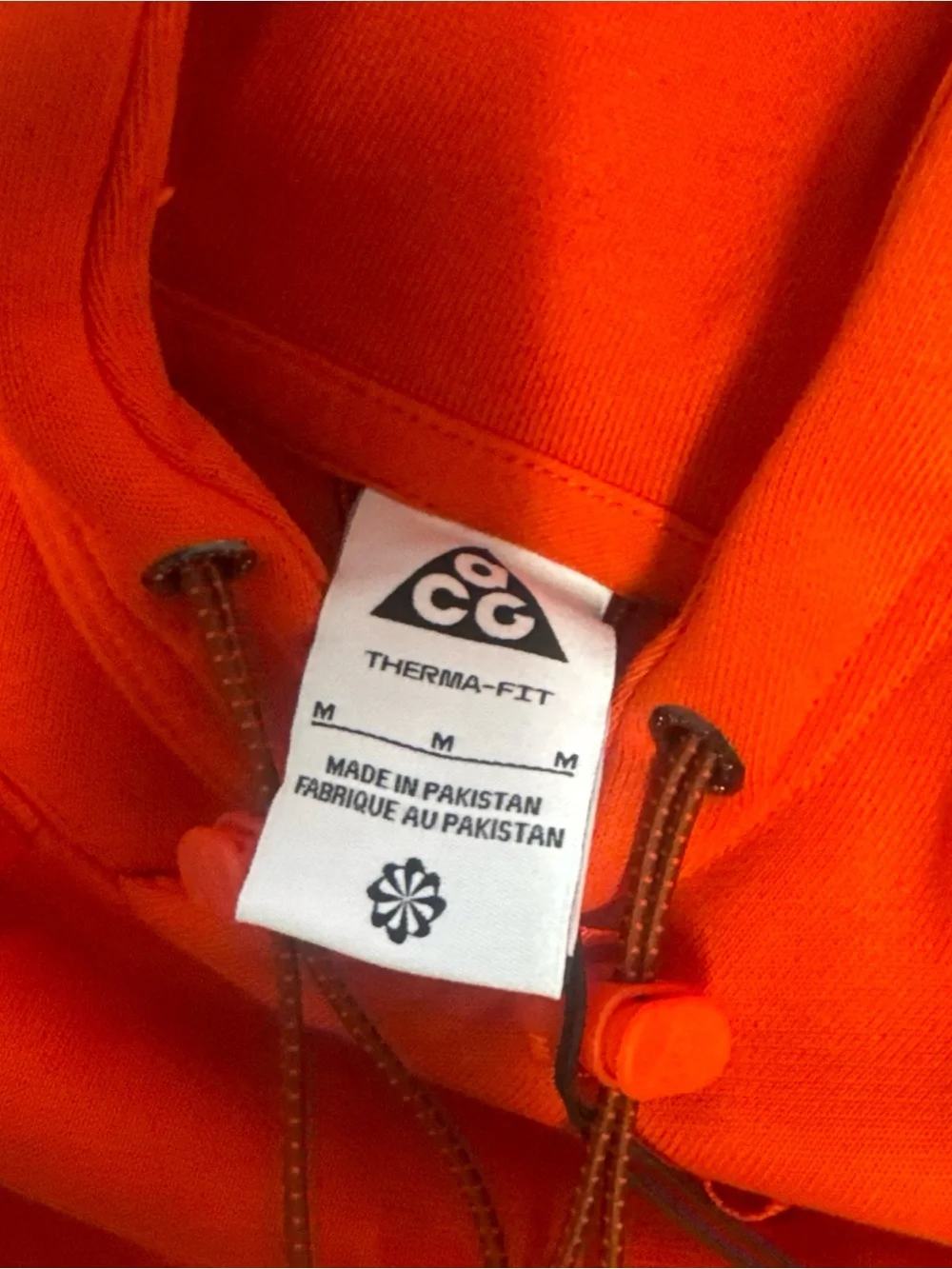 Nike Hoodie Sweatshirt Heavyweight ACG Therma-FIT Fleece DH3087 Adult Unisex M